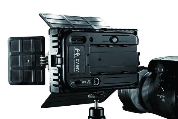 Falcon Eyes LED Lampe Set Dimmbar DV-96V-K1 auf Batterie
