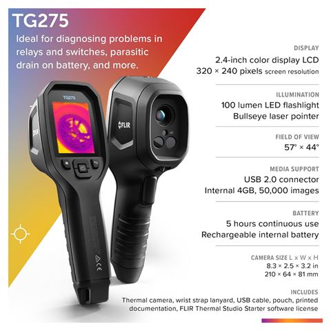 FLIR TG275 Wärmebildkamera