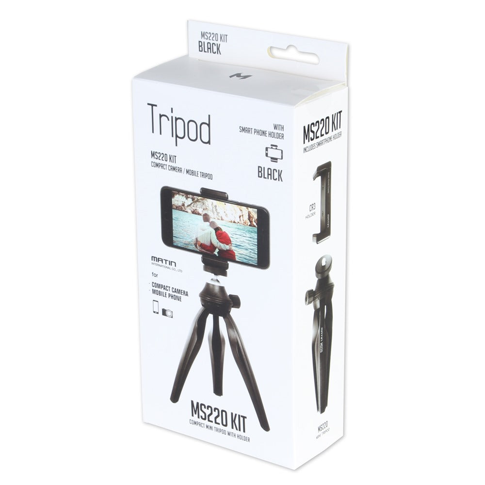 Matin Tischstativ mit Smartphone Adapter M-14035