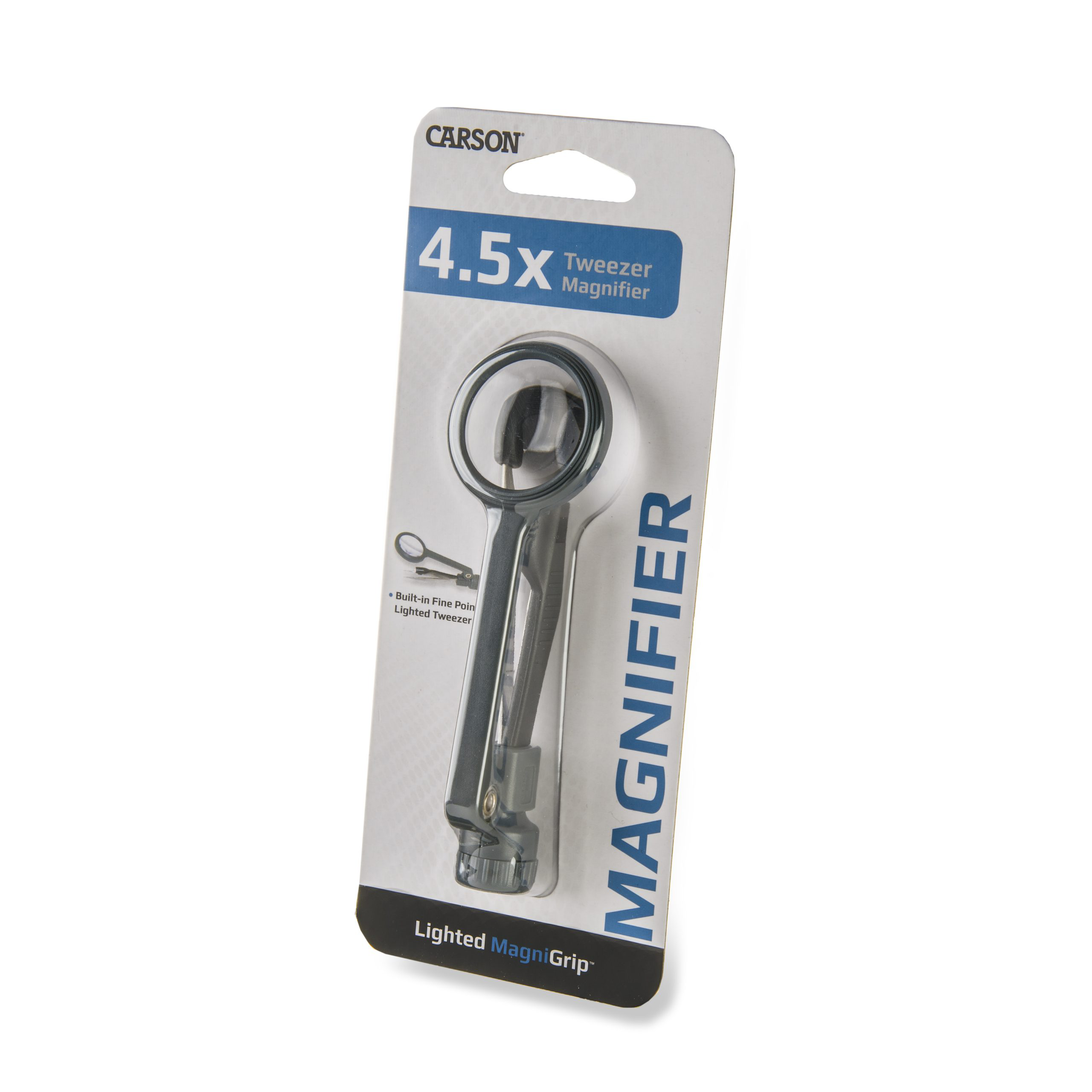 Carson MagniGrip MG-88 Lupe mit Pinzette