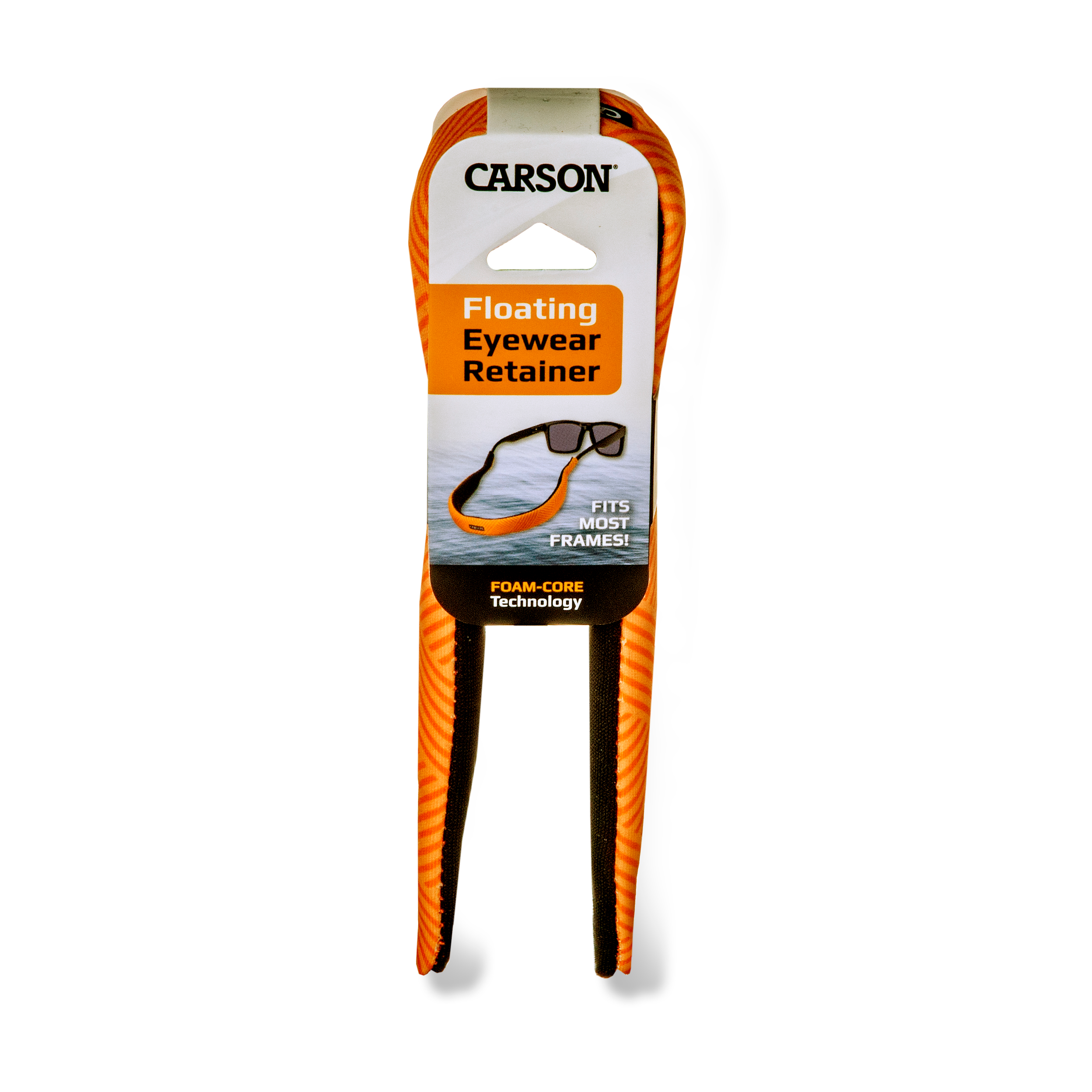 Carson Schwimmende Brillenschnur FA-10(02) Orange
