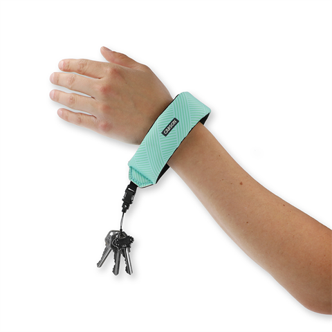 Carson Schwimmendes Armband für 5 Schlüssel - Koralle