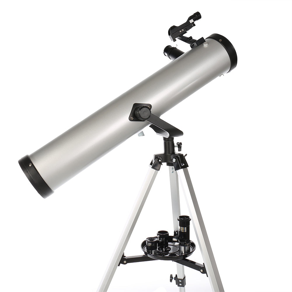 Byomic Einsteiger Spiegelteleskop 76/700 mit Koffer