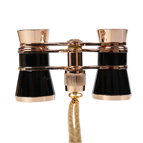 Byomic Theater-Fernglas 3x25 Gold/Schwarz