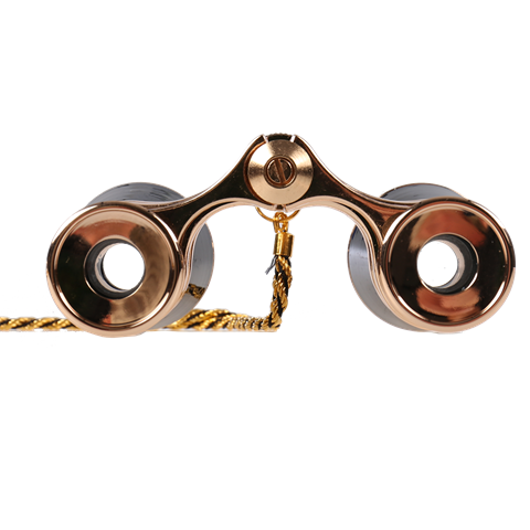 Byomic Theater-Fernglas 3x25 Gold/Schwarz