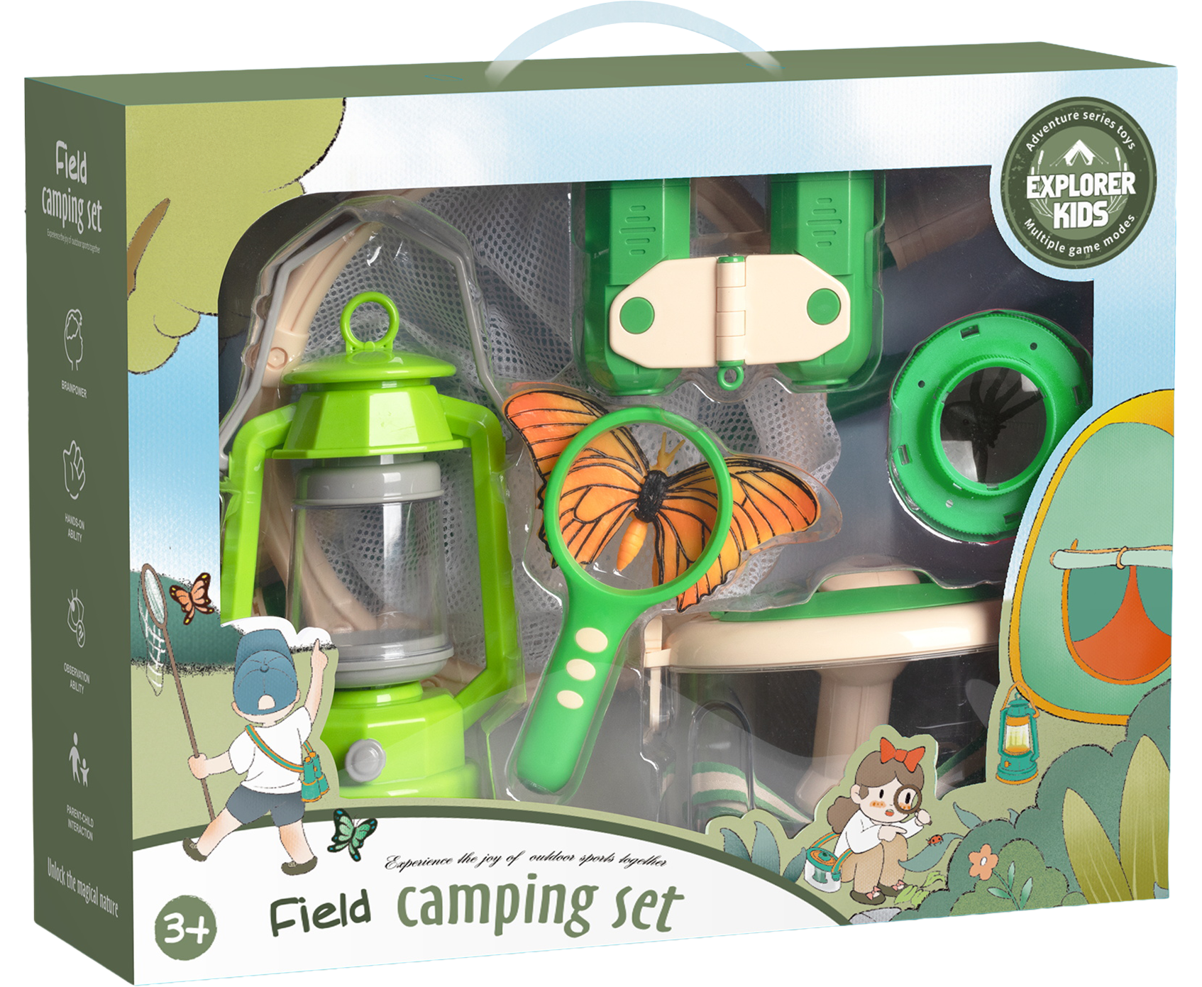 Byomic Kids Camping-Set 8-teilig