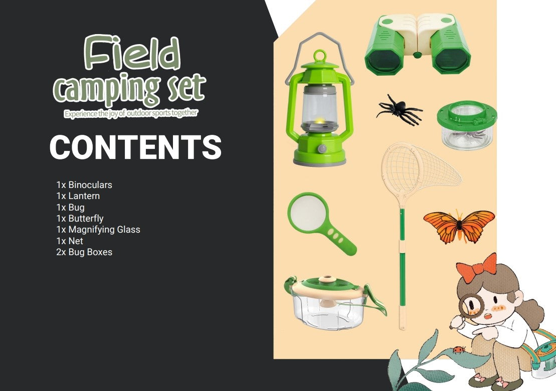 Byomic Kids Camping-Set 8-teilig