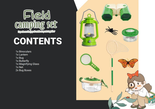 Byomic Kids Camping-Set 8-teilig