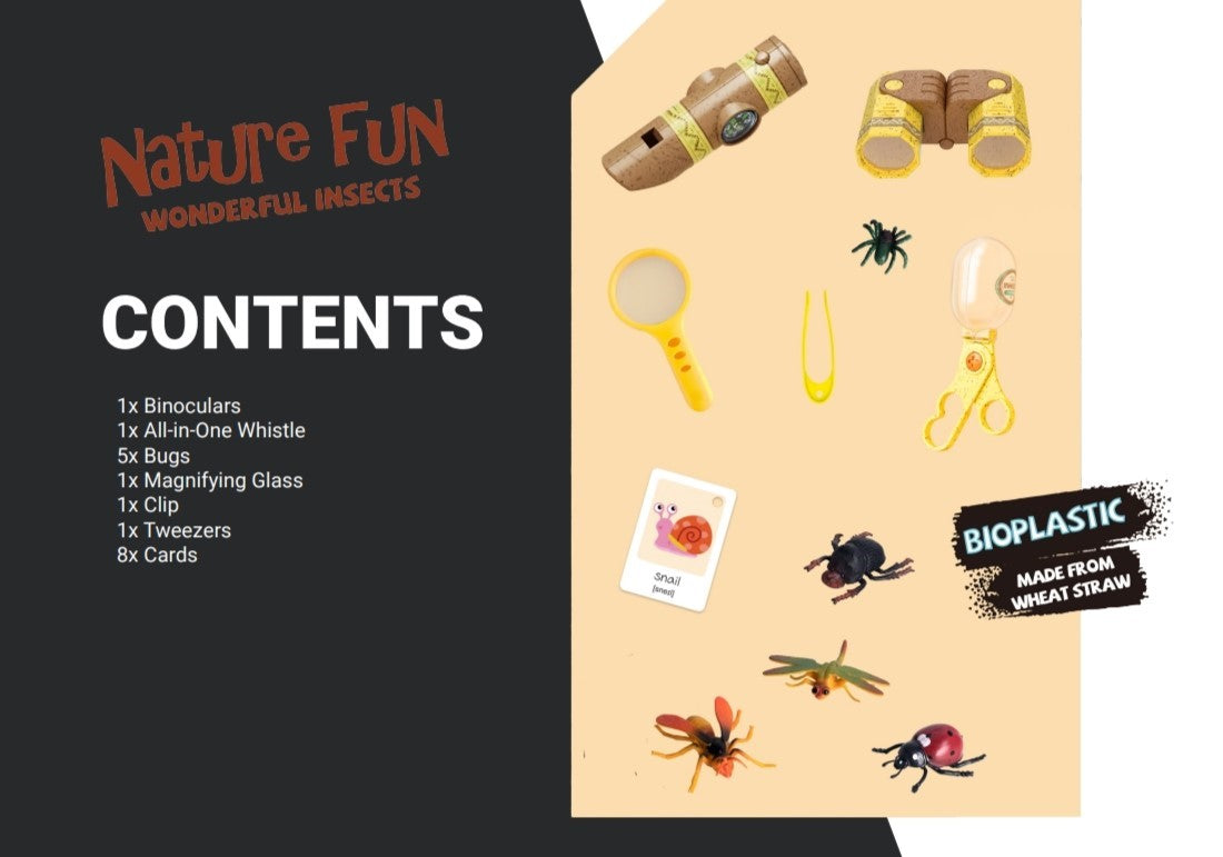 Byomic Kids Insekten-Entdecker-Set 18-teilig