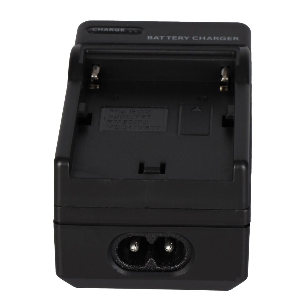 Falcon Eyes 2 x Akku NP-F750 + Akkulader SP-CHG für LED Lampe