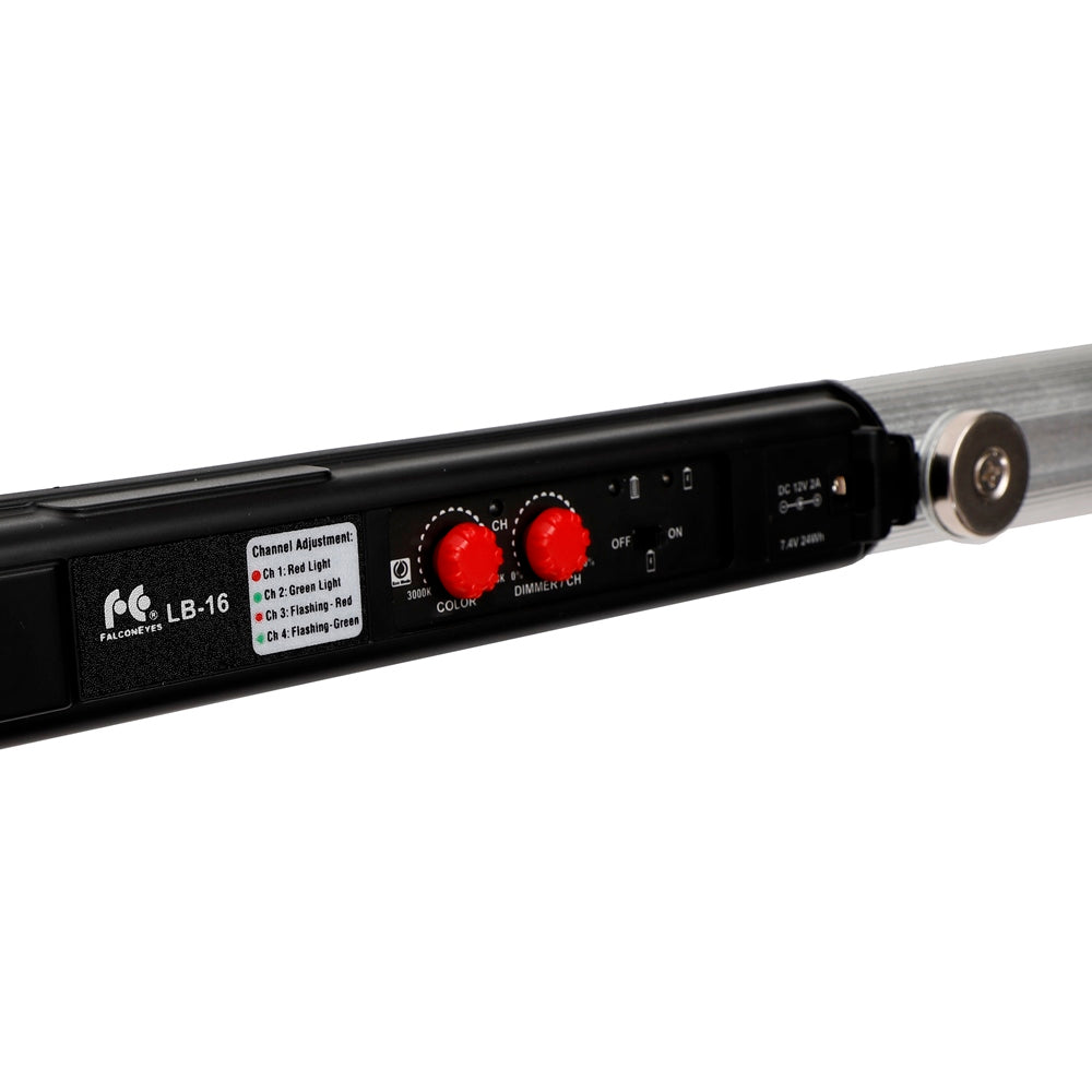 Falcon Eyes LED Leuchtstab Set LB-16-K3 mit Koffer