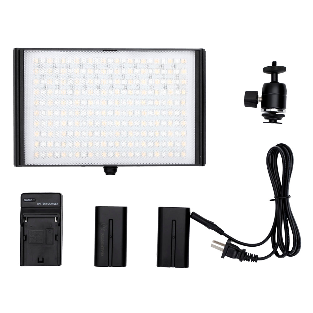 Falcon Eyes RGB LED Lampe Set T8 inkl. Akku