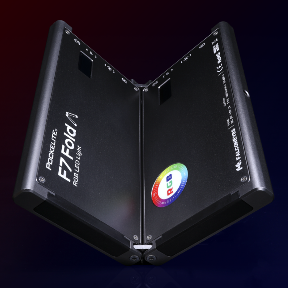 Falcon Eyes RGB LED Lampe PockeLite F7 Fold