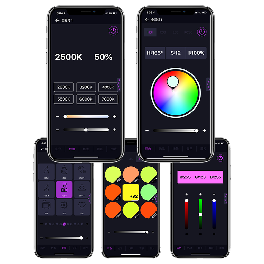 Falcon Eyes RGB LED Lampe PockeLite F7 II