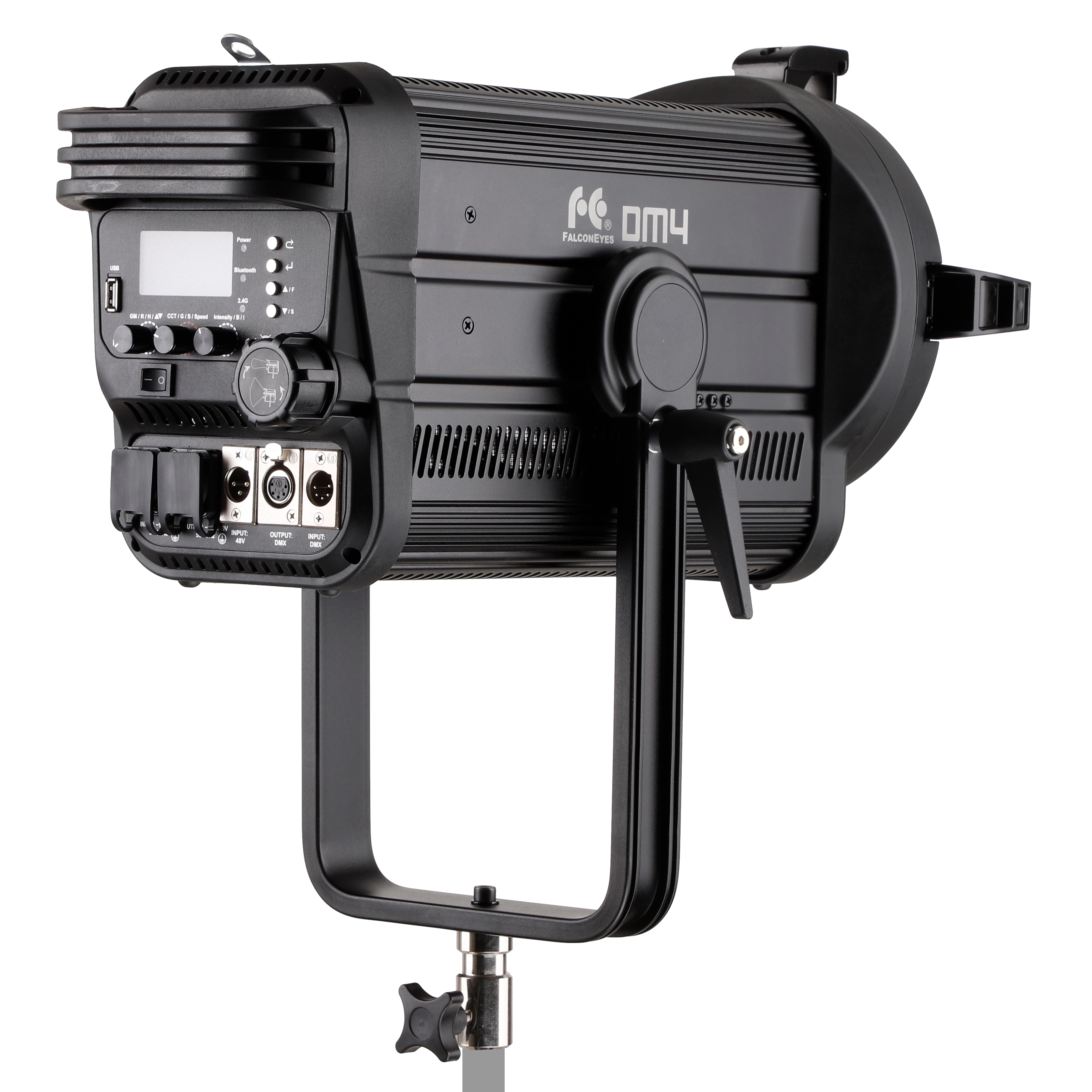 Falcon Eyes RGB LED Fresnel Spot Dimmbar DM4 400W