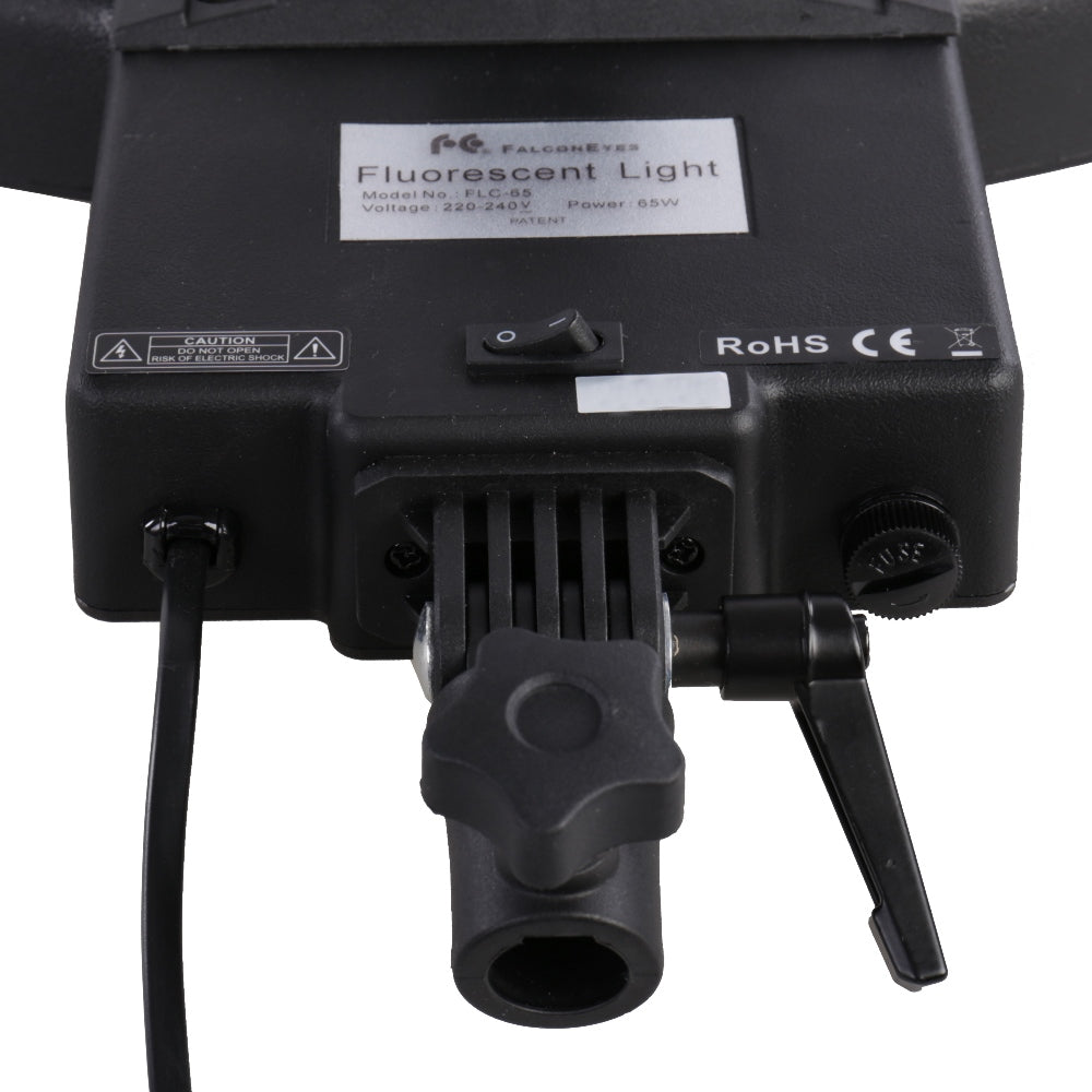 Falcon Eyes Ringlampe FLC-65 65W + TMB-20Z