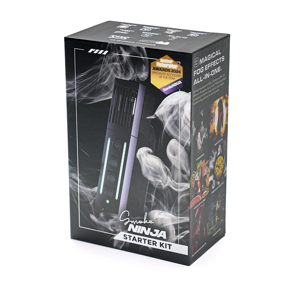 SmokeNINJA Tragbare Rauchmaschine Starter Kit