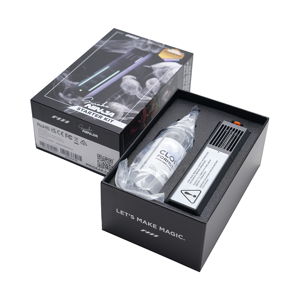 SmokeNINJA Tragbare Rauchmaschine Starter Kit
