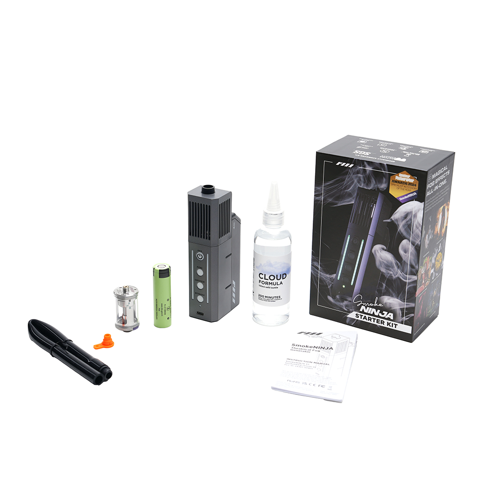 SmokeNINJA Tragbare Rauchmaschine Starter Kit