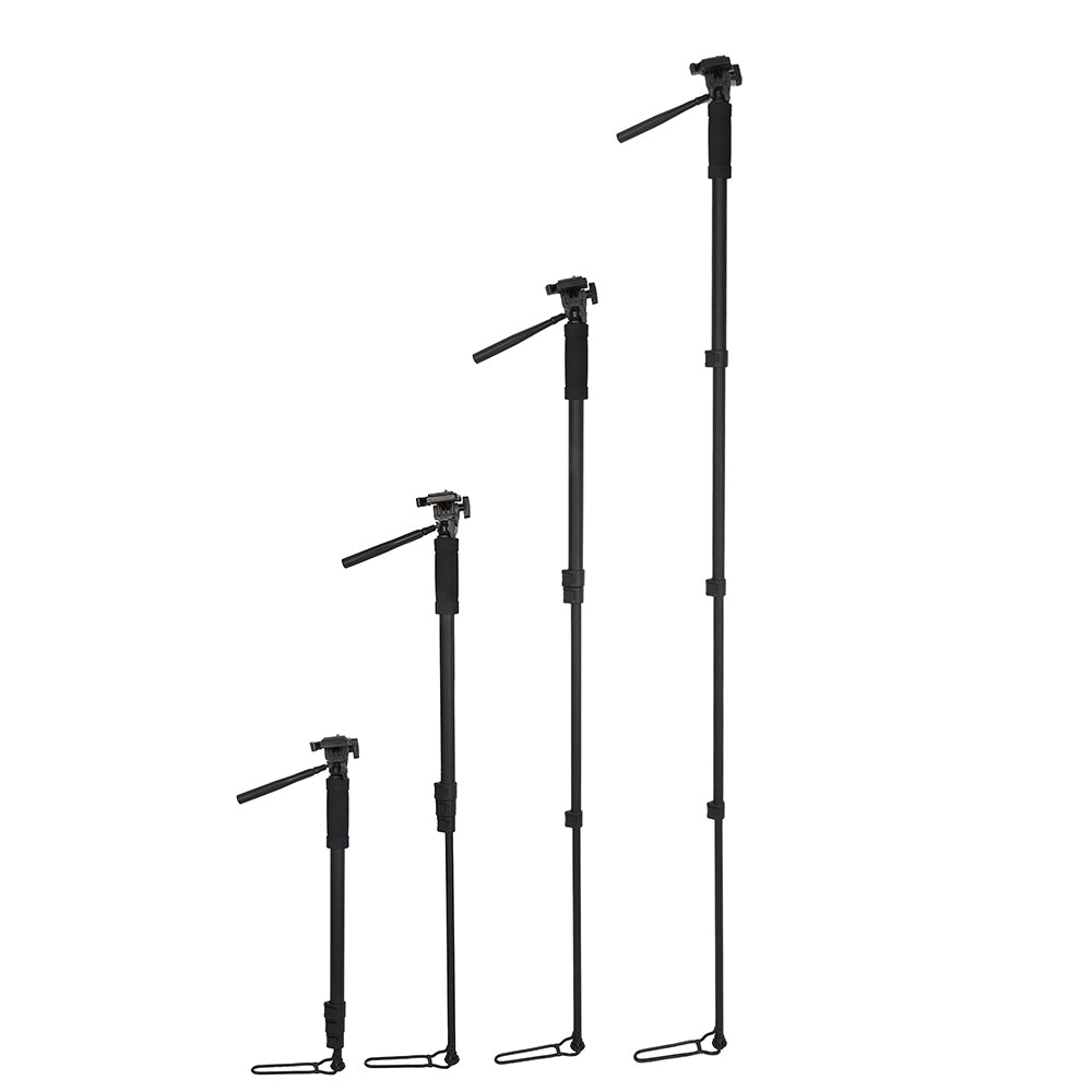 Falcon Eyes Einbeinstativ + Kopf MP-3  4 Sektionen 178 cm