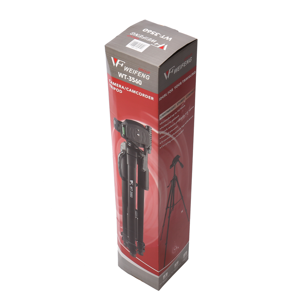 Nest Stativ + Kopf WT-3560 H167 cm