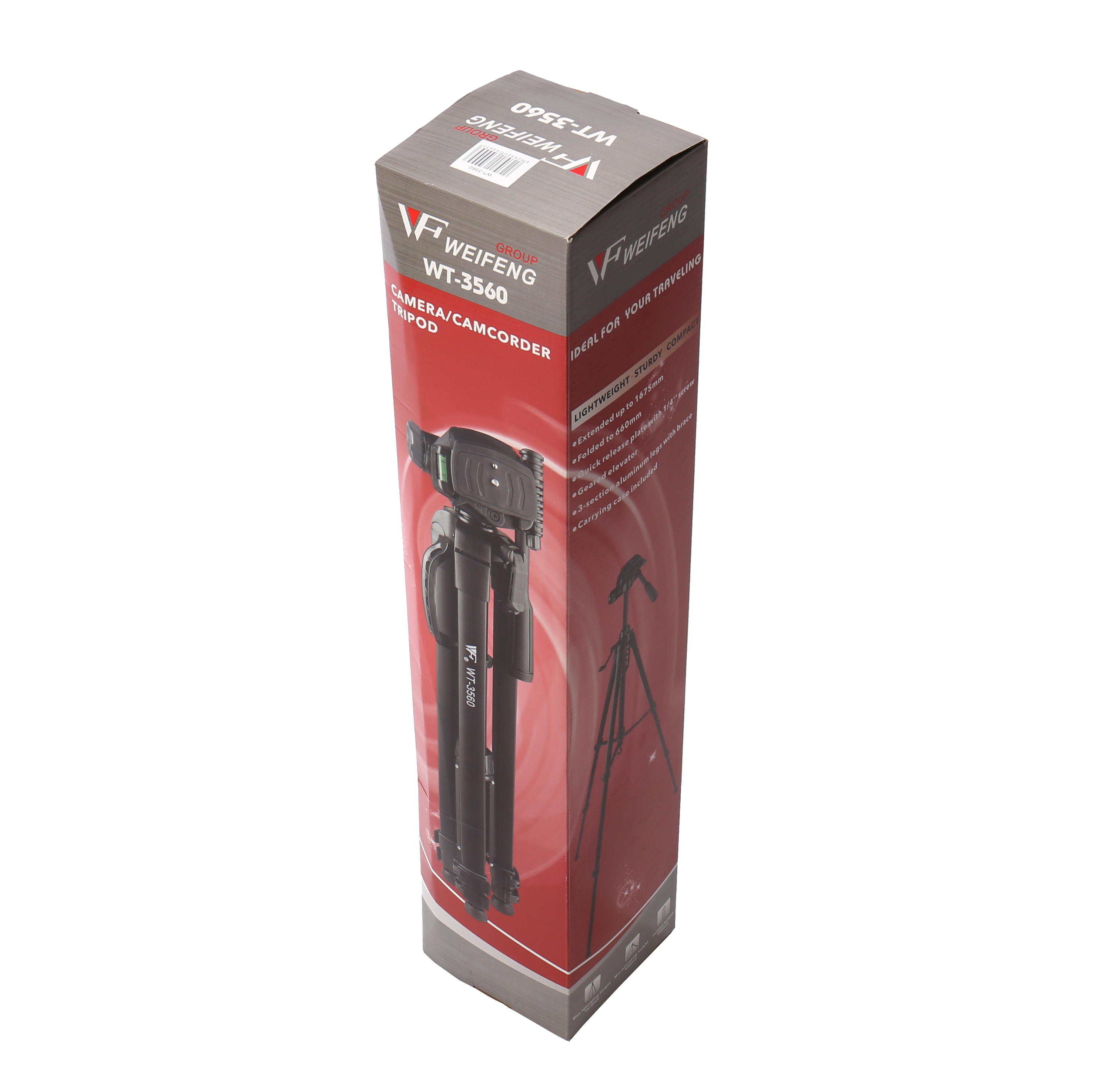 Nest Stativ + Kopf WT-3560 H167 cm