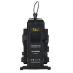 Rolux Doppel-Schnelladegerät RL-CH240S für V-Mount Akku