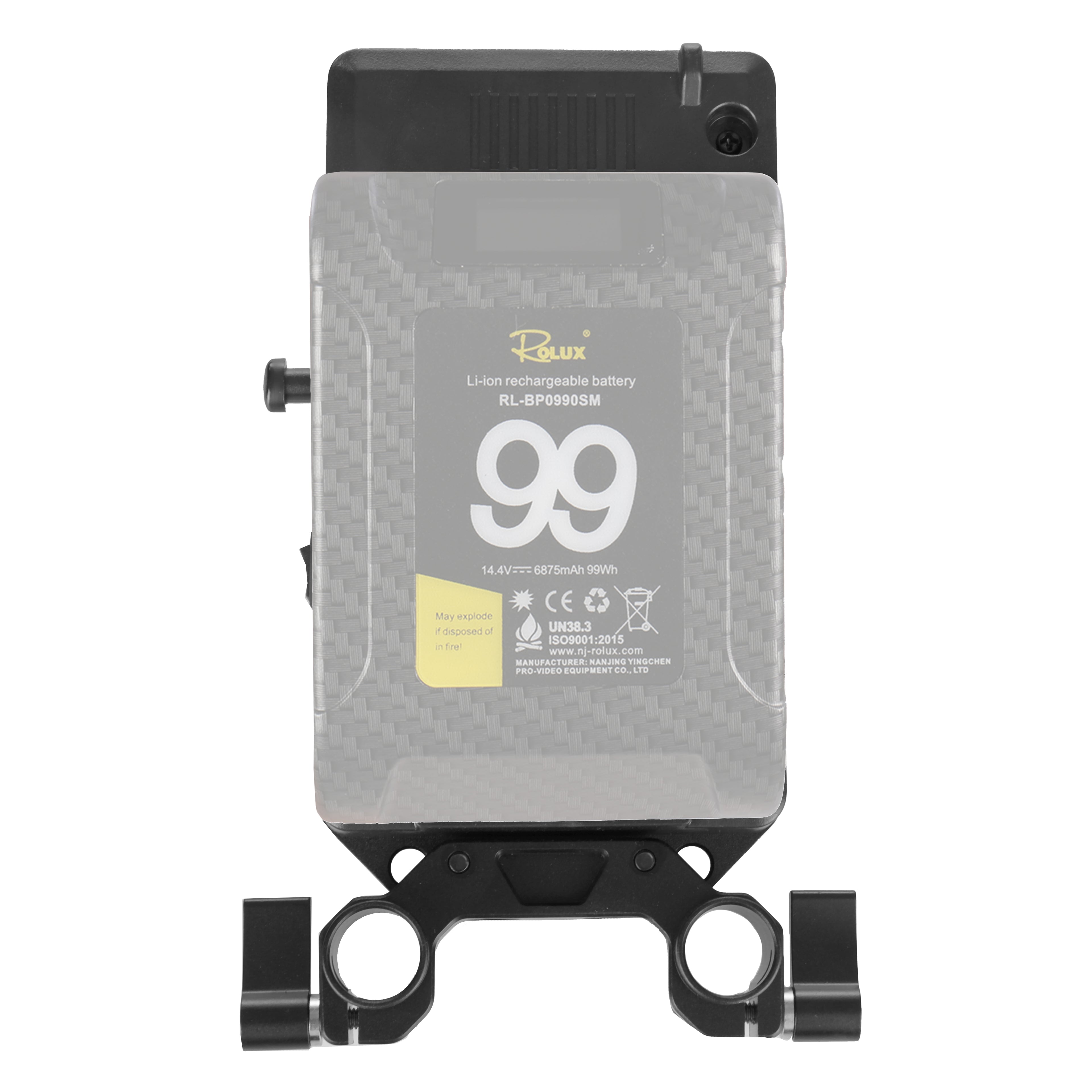Rolux V-Mount Akkuhalter RL-VFU3