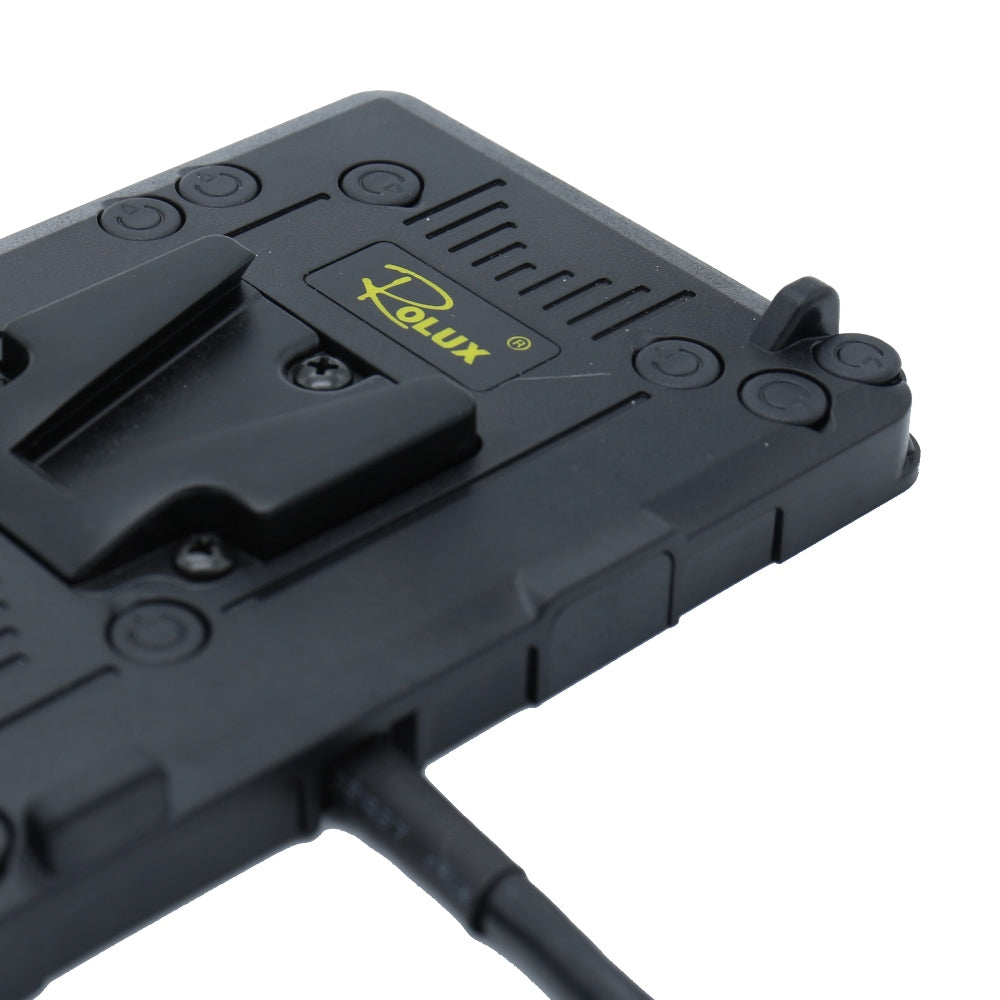 Rolux V-Mount Akkuhalter RL-CAGII für Canon C300 Mark II