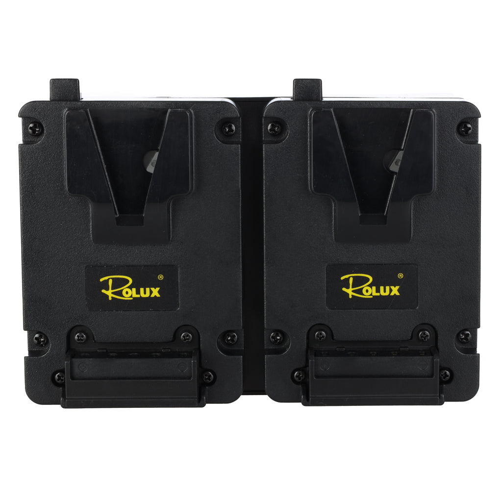 Rolux Duo Mini V-Mount Akkuhalter RL-AC16S