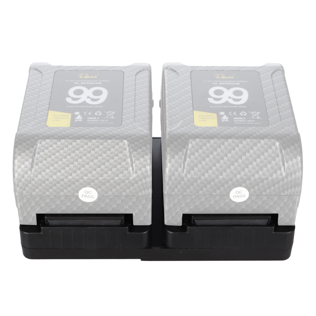 Rolux Duo Mini V-Mount Akkuhalter RL-AC16S