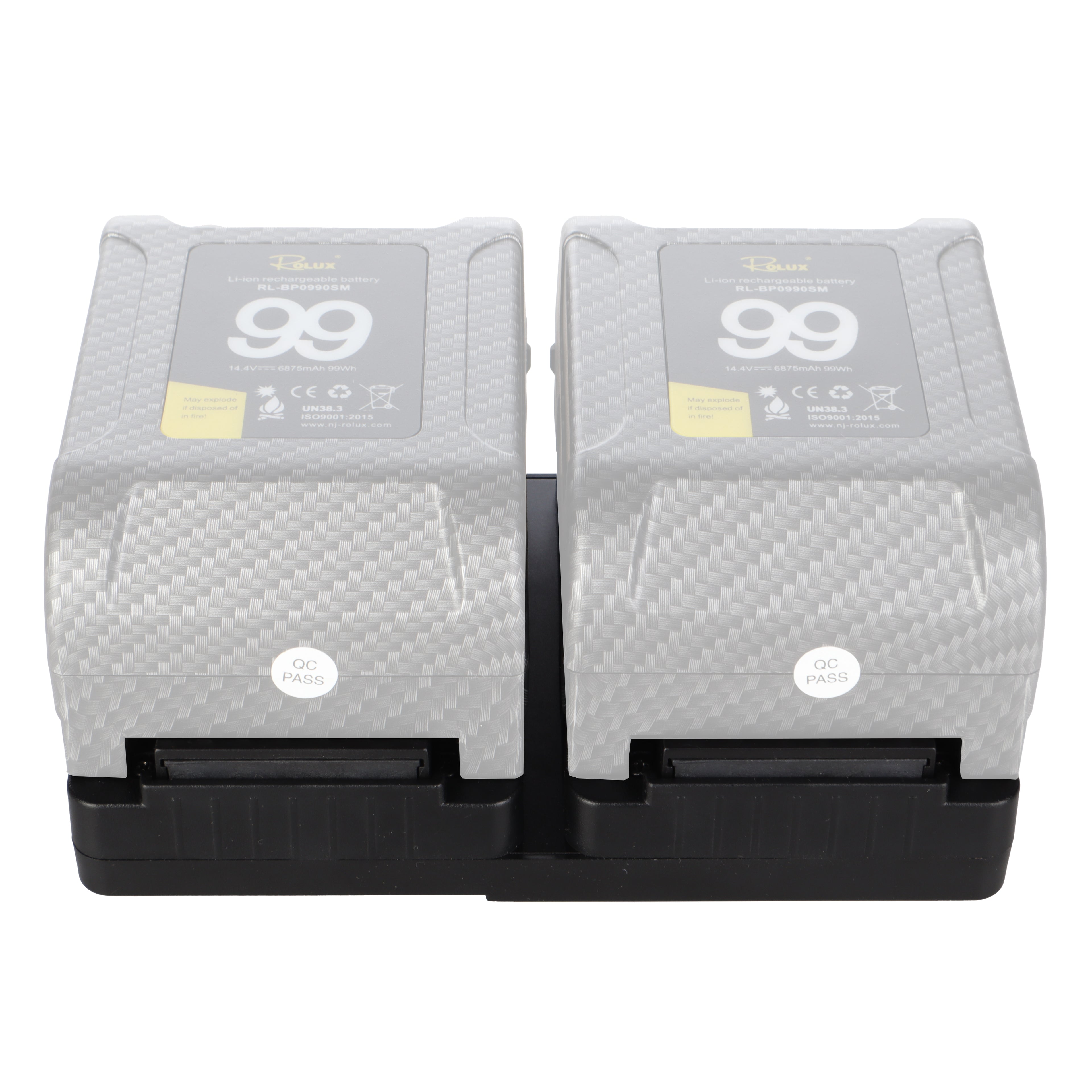 Rolux Duo Mini V-Mount Akkuhalter RL-AC16S