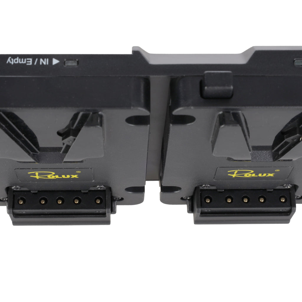 Rolux Duo Mini V-Mount Akkuhalter RL-AC16S