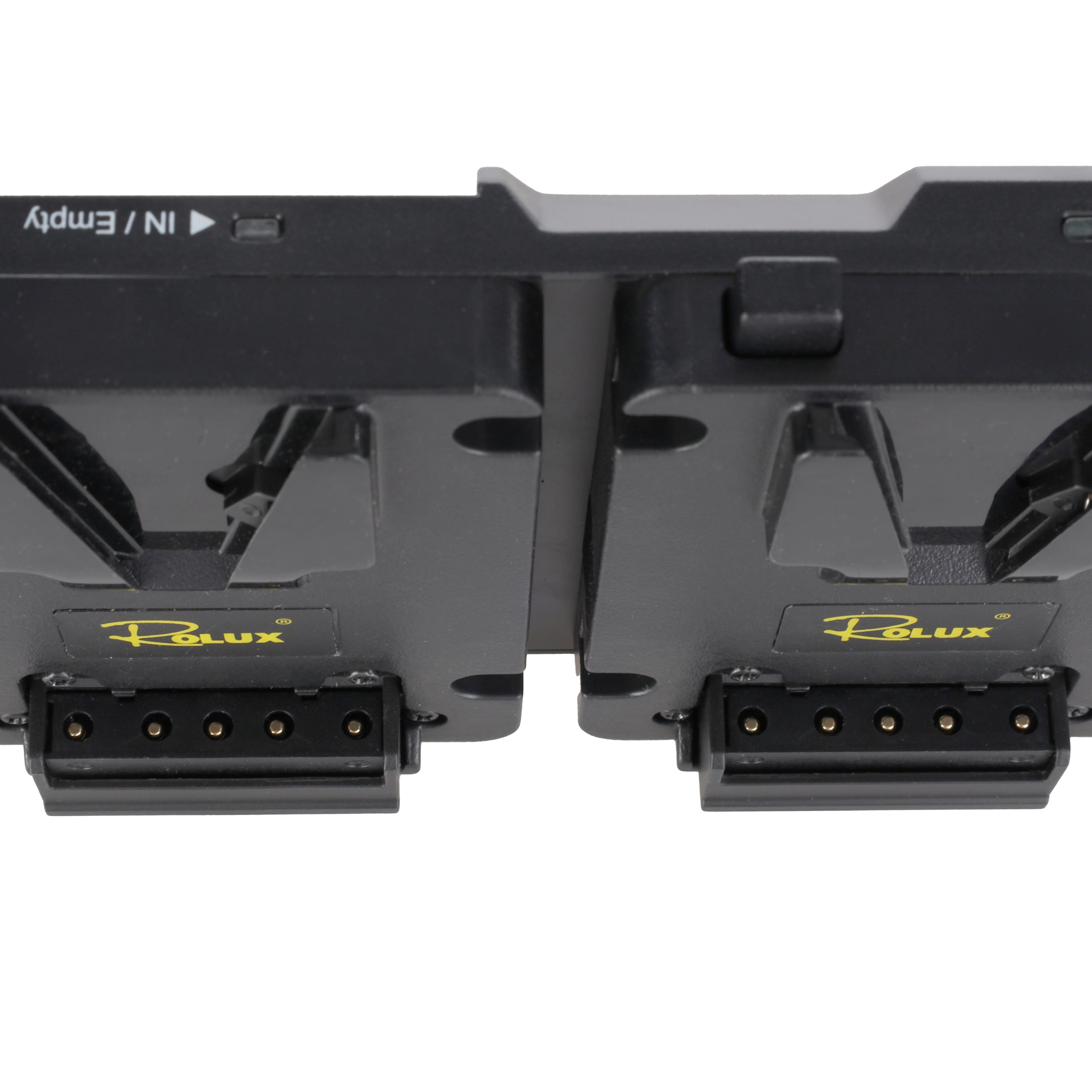 Rolux Duo Mini V-Mount Akkuhalter RL-AC16S