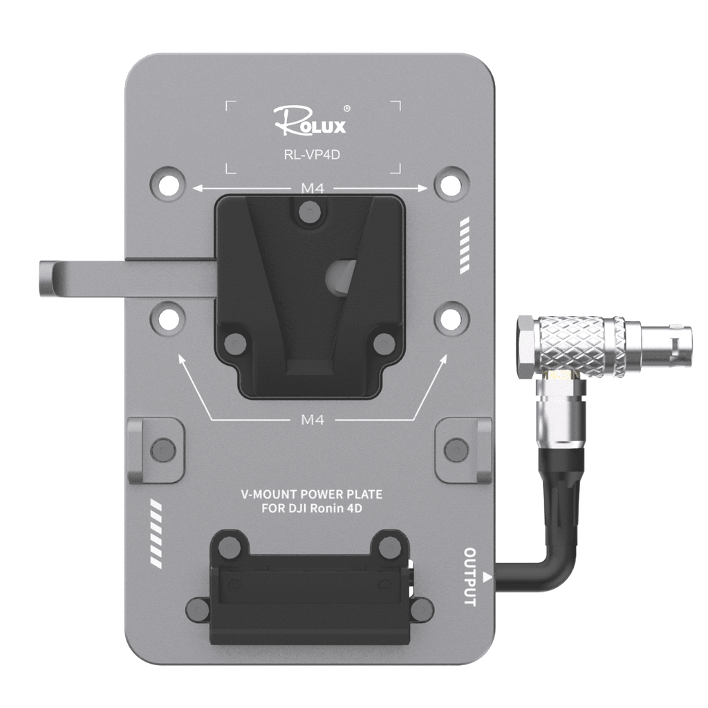 Rolux V-Mount Akkuhalter RL-VP4D für DJI Ronin 4D