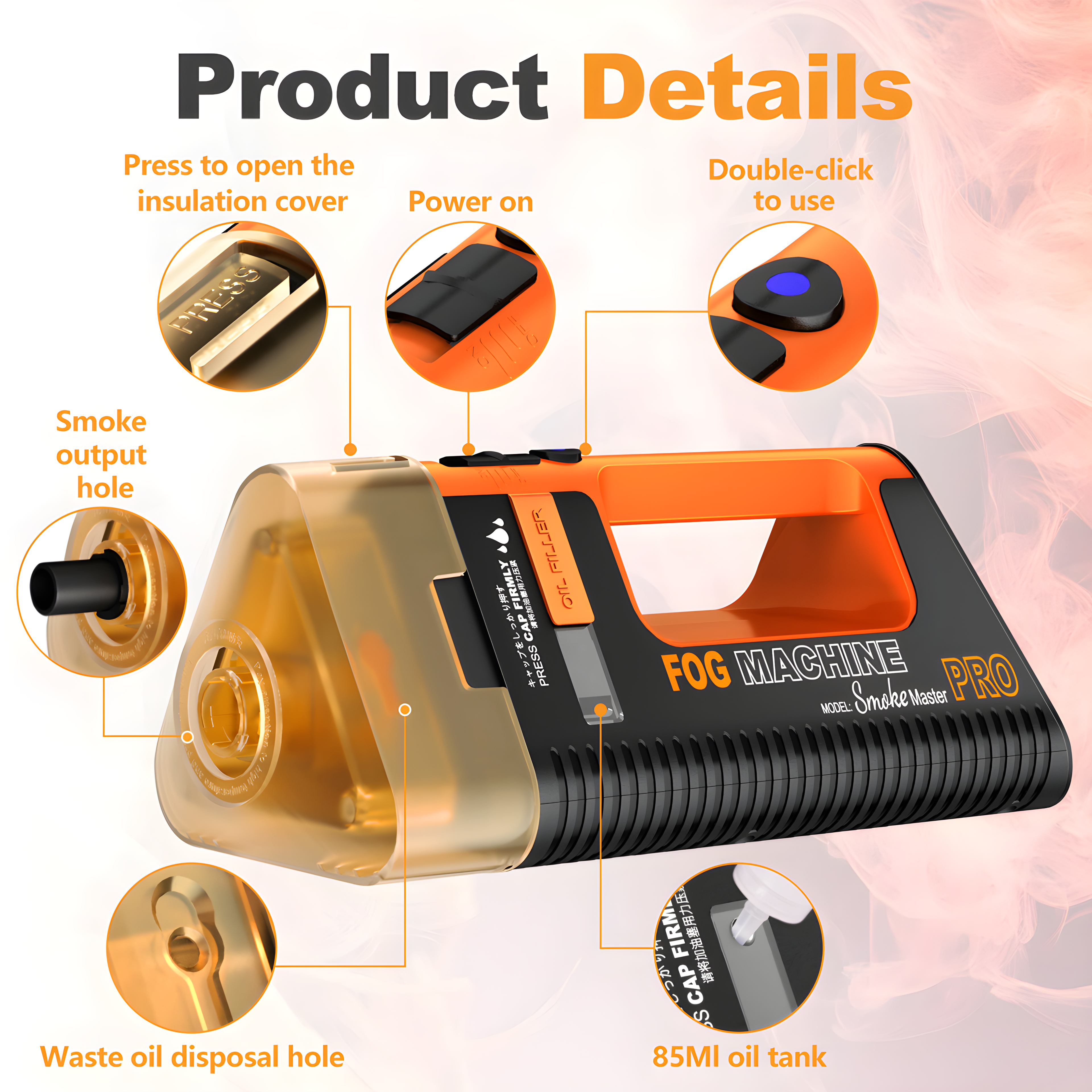 Lensgo Smoke Master Pro Rauchmaschine