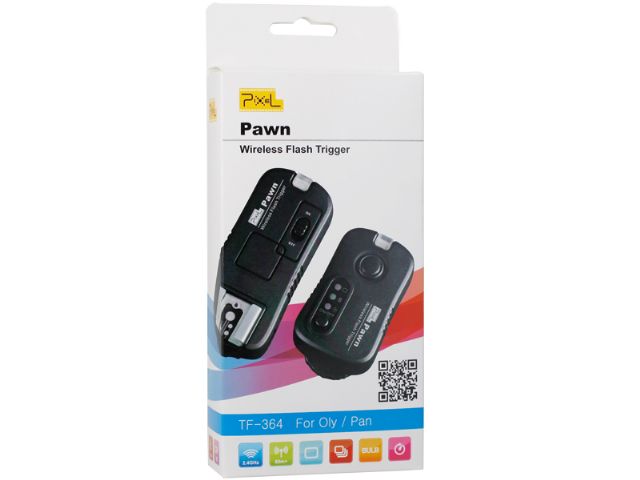 Pixel Radio Blitzauslöse Set Pawn TF-364 für Olympus