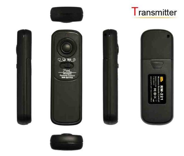 Pixel Fernauslöser Drahtloss RW-221/DC2 Oppilas für Nikon