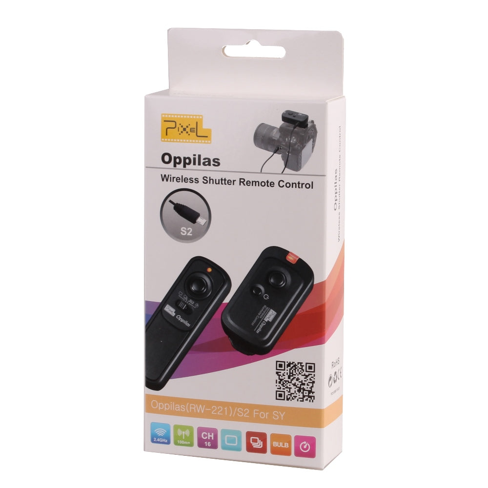 Pixel Fernauslöser Drahtloss RW-221/S2 Oppilas für Sony