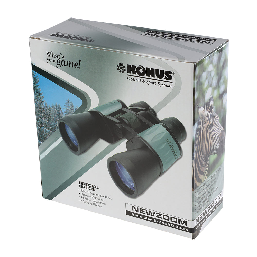 Konus Fernglas Newzoom 8-24x50