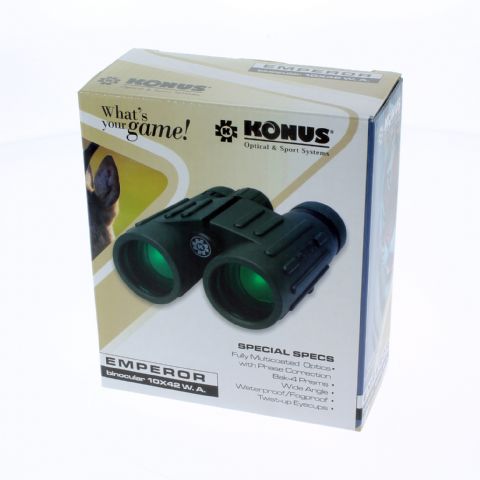 Konus Fernglas Emperor 10x42 WP/WA Mit Phasecoating