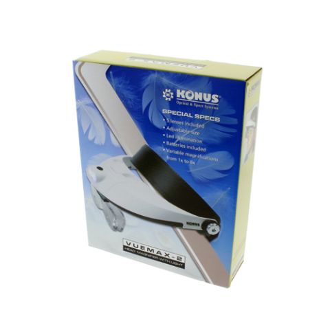 Konus Kopf Lupe Vuemax-2 mit LED Licht