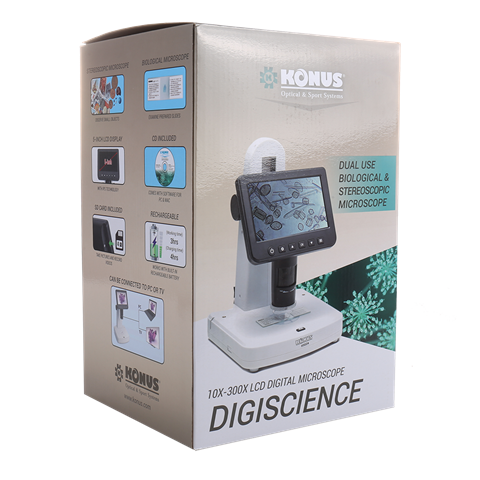 Konus Mikroskop Digiscience 10x-300x