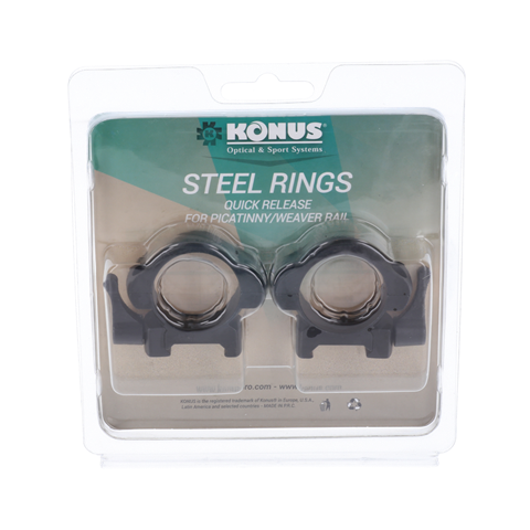 Konus Schnellverschluss Montage Ringe 30 mm Medium