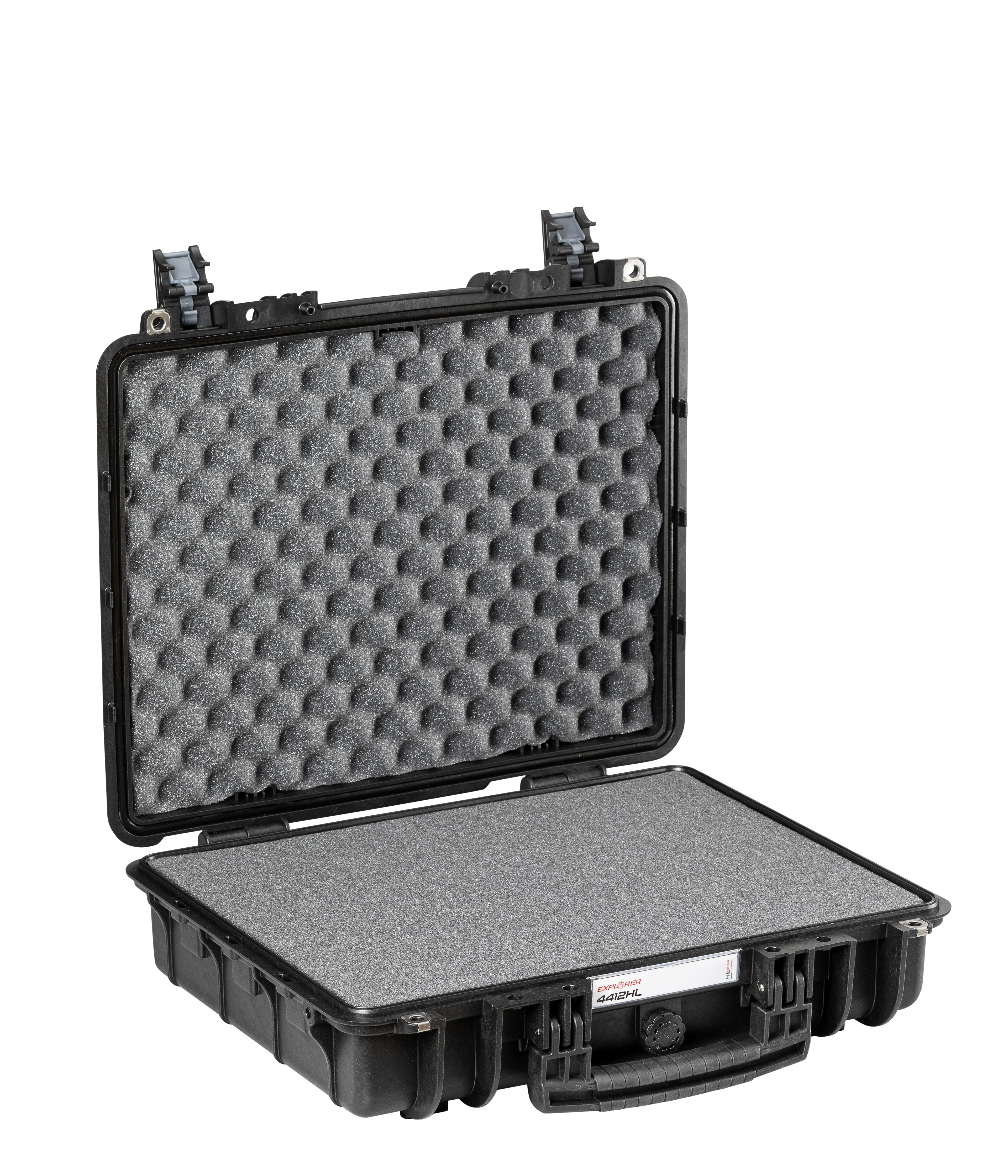 Explorer Cases 4412HL Koffer Schwarz mit Schaumstoff