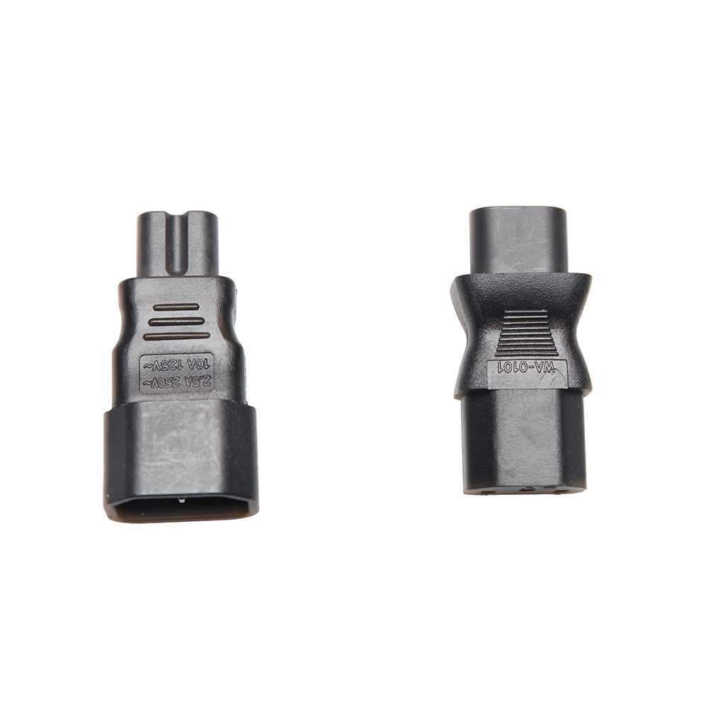 StudioKing Adapter Set PCA-C7A für C7 auf C14 Stromkabel