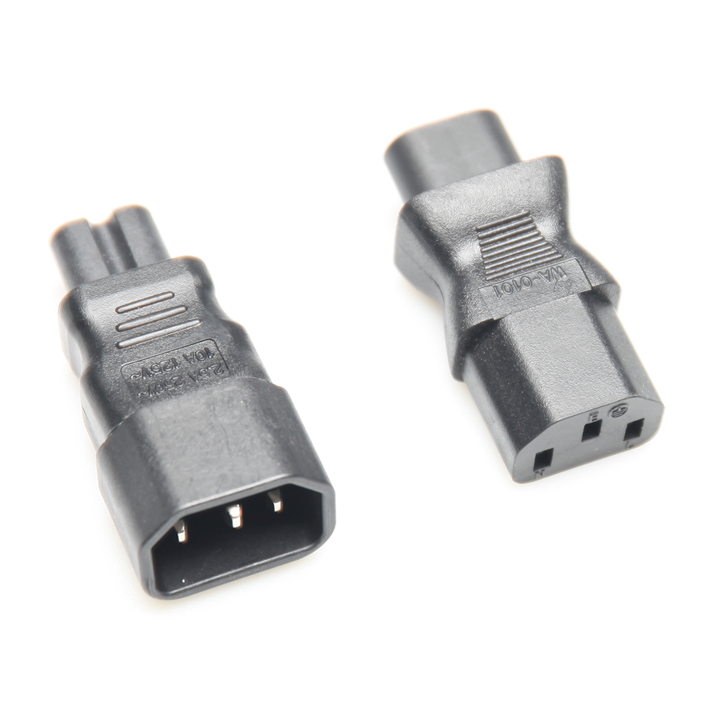 StudioKing Adapter Set PCA-C7A für C7 auf C14 Stromkabel