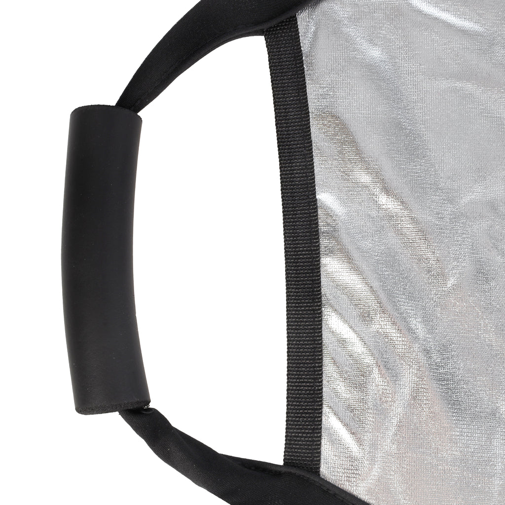 StudioKing Reflektor mit Griff Gold/Silver CRGGS60 60 cm