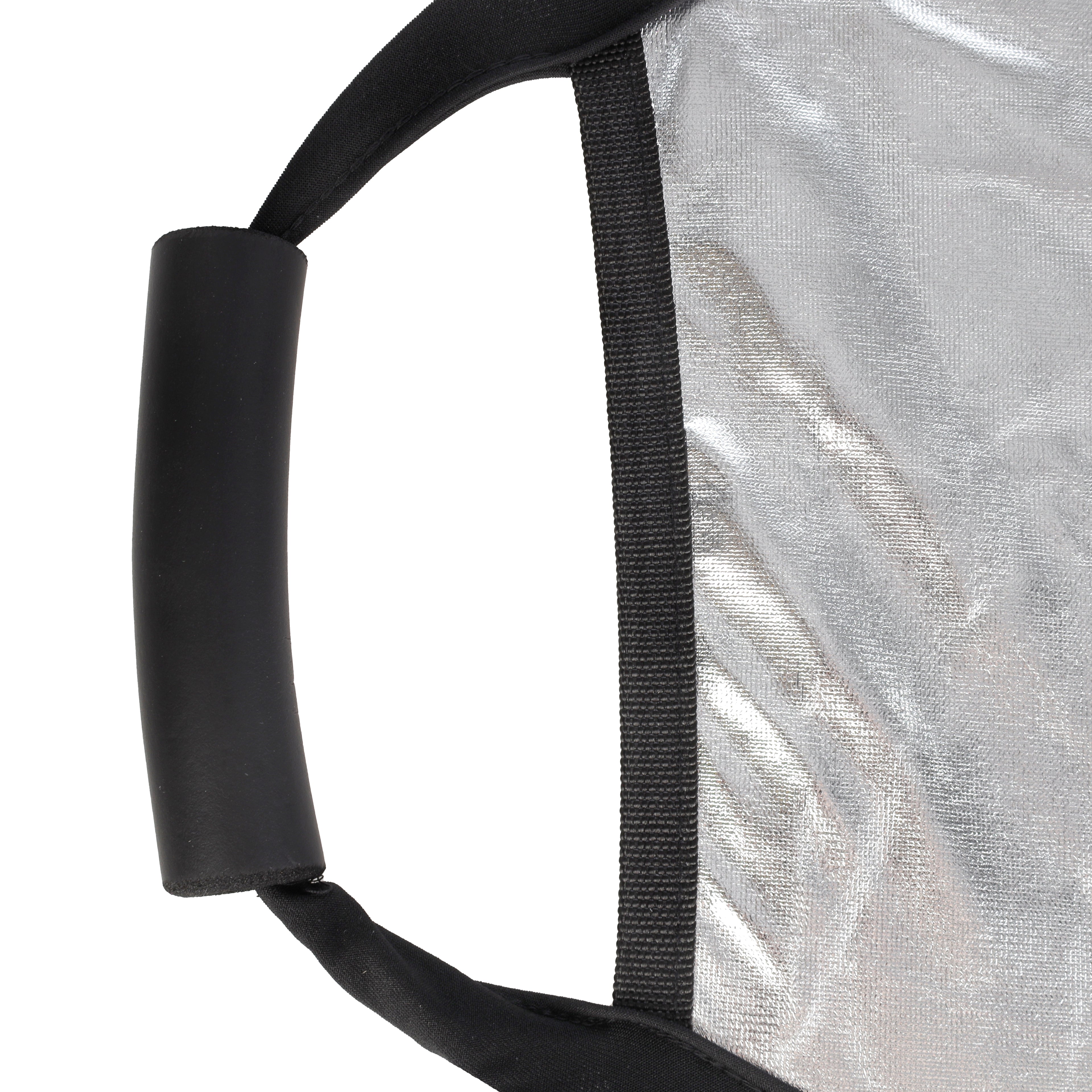 StudioKing Reflektor mit Griff Silber/Weiss CRGSW60 60 cm