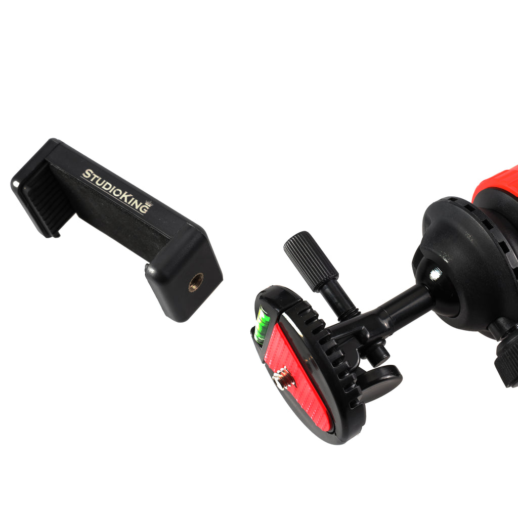 StudioKing Flexibles Tischstativ FTR-18 mit Smartphone Adapter